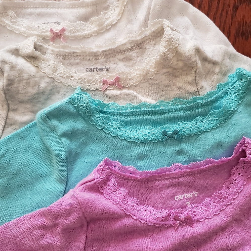 Carters 3m long sleeve onesie  lot